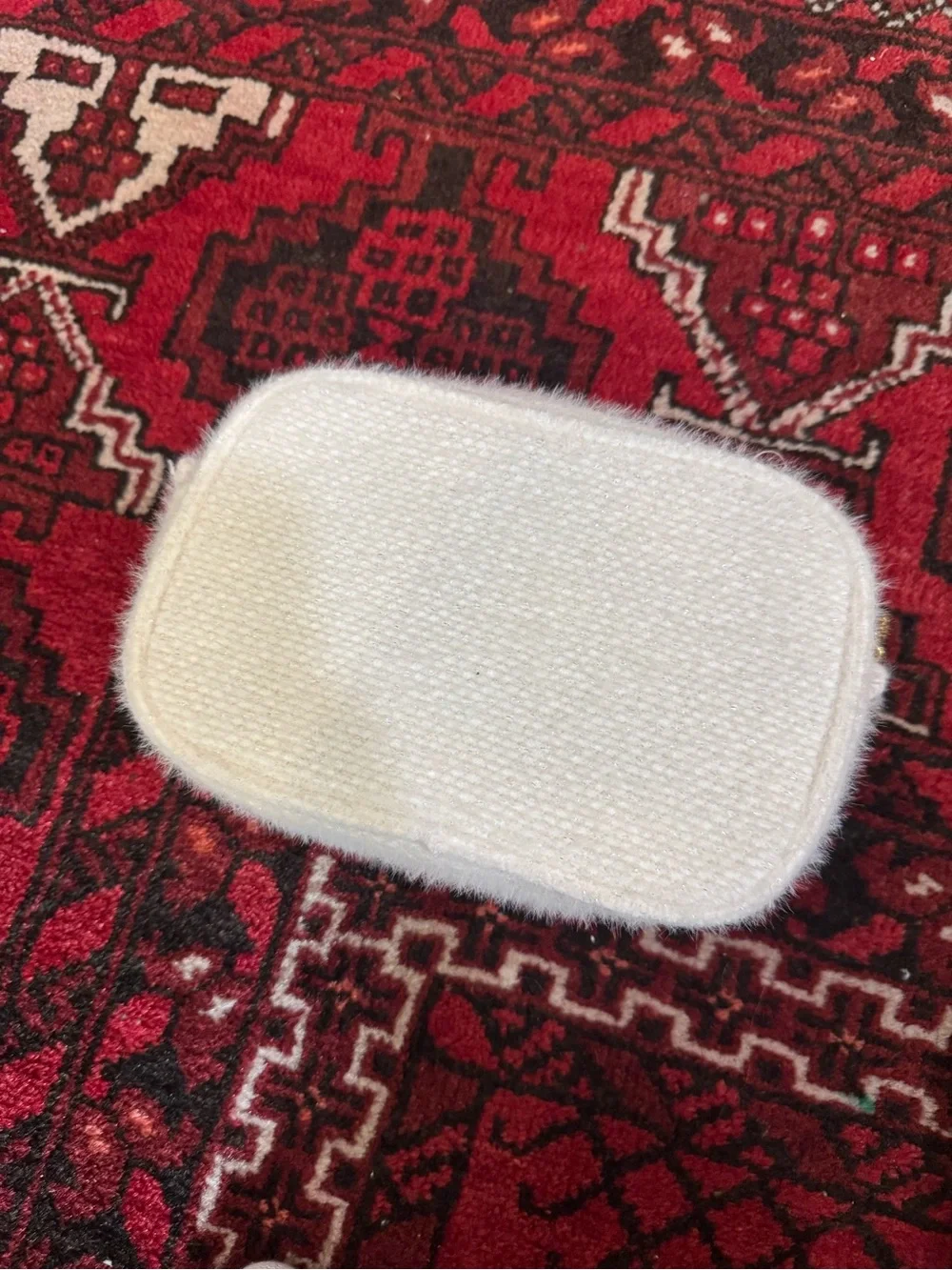 CHANEL Makeup Bag 2024 Holiday White Pouch Only Limited Edition! NEW!